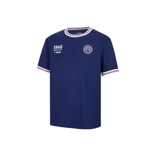 Victor Beacon Синий Унисекс T-рубашки