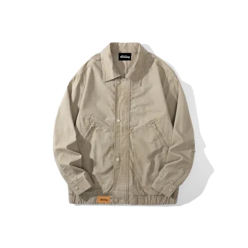 TESTUNG Рабочая одежда Длинный рукав Куртка Унисекс