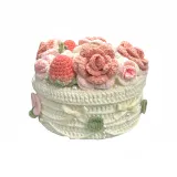 Розовый торт, материал, сумка