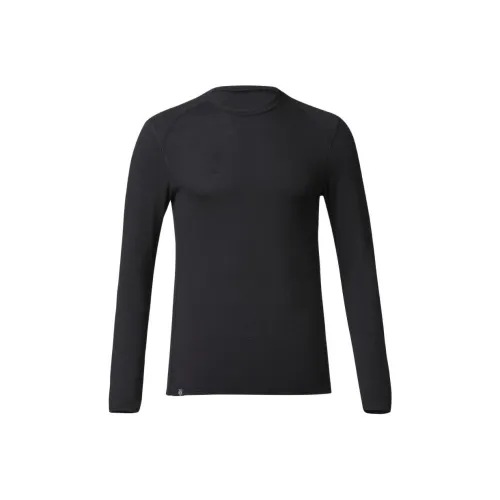 DECATHLON MT500 Черная мужская футболка с коротким рукавом