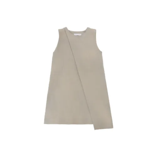 TREEMINGBIRD OBLIQUE Мини Ван-Пис Без рукавов Платье Женское