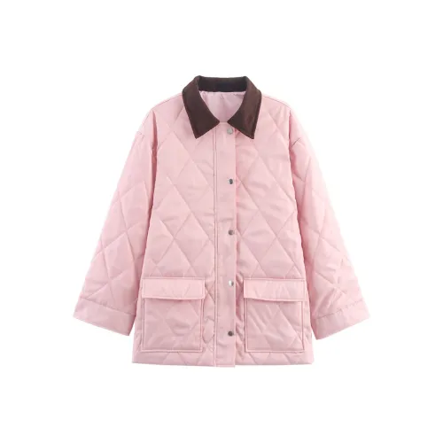Devanro Розовый Женский пуховик