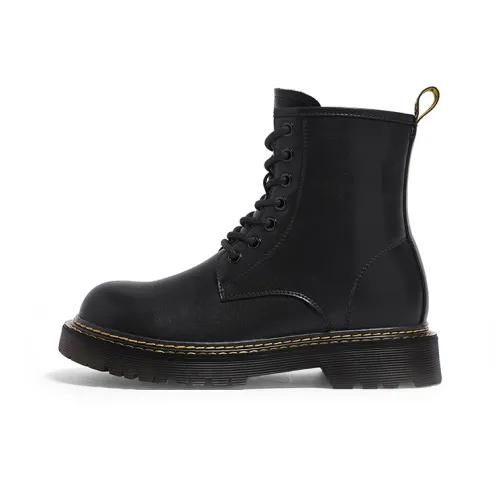 CAMEL Martin Boots Black Women's