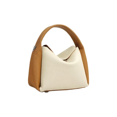 NIUMJ Сумка через плечо из лощеной коровьей кожи обычная женская многоцветная