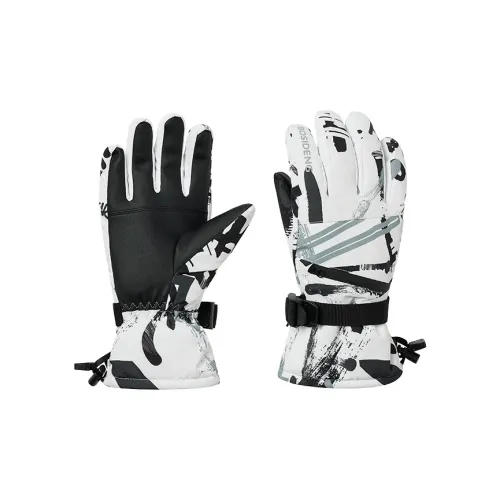 BOSIDENG PU кожа полиэстер спортивные перчатки унисекс