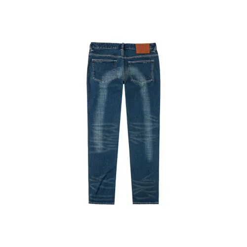 EVISU Джинсовый Синий Мужские Джинсы