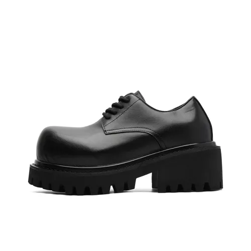 ZHENRAN 10 см визуально увеличивает рост Derby Обувь Повседневные кожаные туфли Мужской