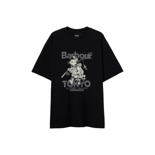 BARBOUR Черный Унисекс T-рубашки