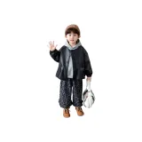 Серый леопардовый принт, штаны, трехкомпонентный комплект