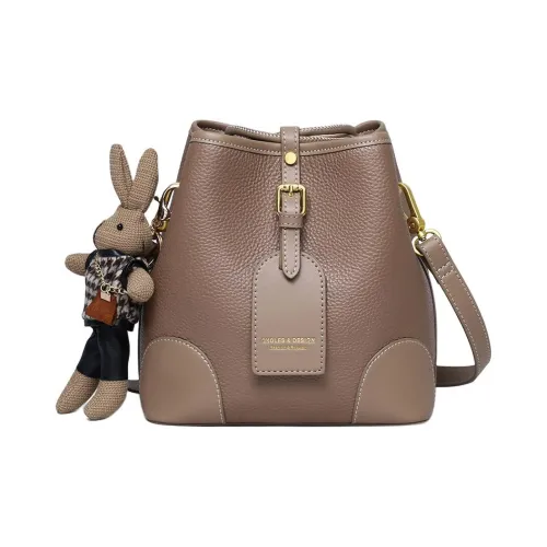 PT'SON Коровья кожа Подмышечный Сумка через плечо Обычный Женские Лотос Pond Лотос