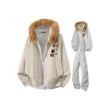 Хаки + Белый + Серый + Светло-Серый Брюки