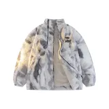 Gray Tie-Dye (Съемный стиль с броши)