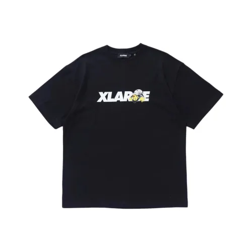 XLARGE x HANSHIN TIGERS HANSHIN TIGERS Коллаборация FW25 T Рубашка Унисекс