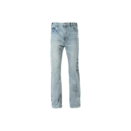 VIA VITSOE Snowflake Ice Blue Unisex Jeans