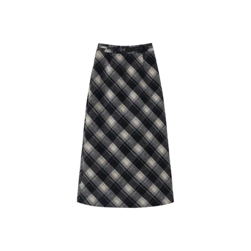 XIANGYING Повседневная длинная юбка женская