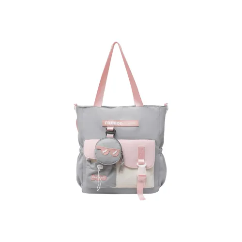 KOUDIXIONG Нейлоновые сумки через плечо Стандартные Серый Черный Розовый Желтый Синий