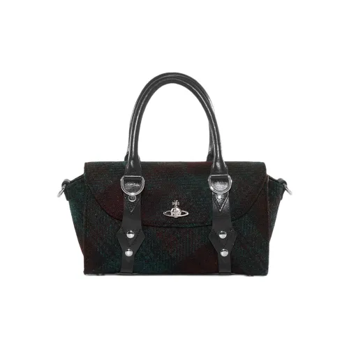 Vivienne Westwood Шерстяная сумка Mini Женская Черная