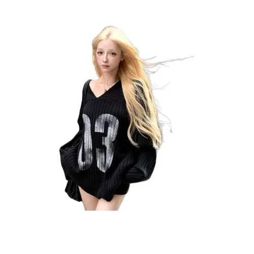 Dippanis Черный Женский Трикотаж