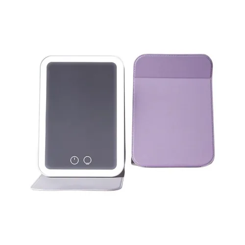 EASEHOLD LED Зеркало для макияжа освещение складное зеркало настольное зеркало карманное зеркало кожаный чехол очки