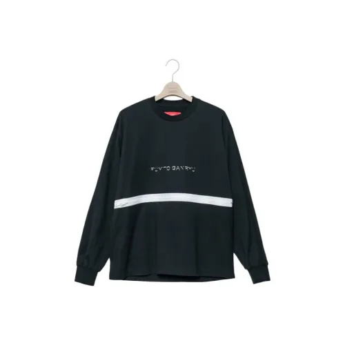 FUMITO GANRYU Черный Унисекс T-рубашки