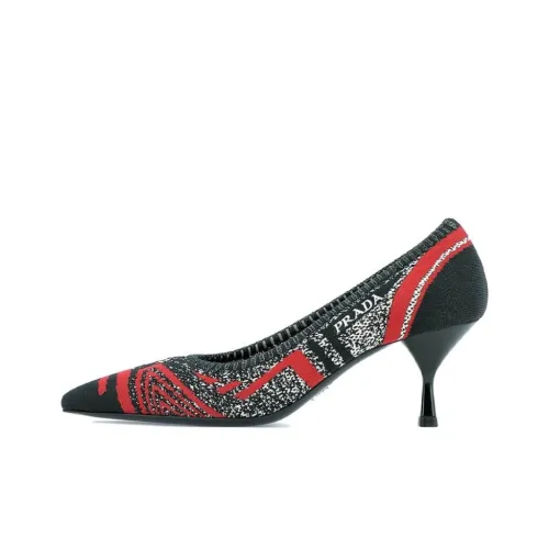 PRADA Узкий каблук Высокие каблуки Женские Черный
