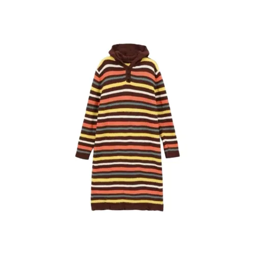 BABYLYCHEE STUDIO Длинное платье с длинными рукавами женское