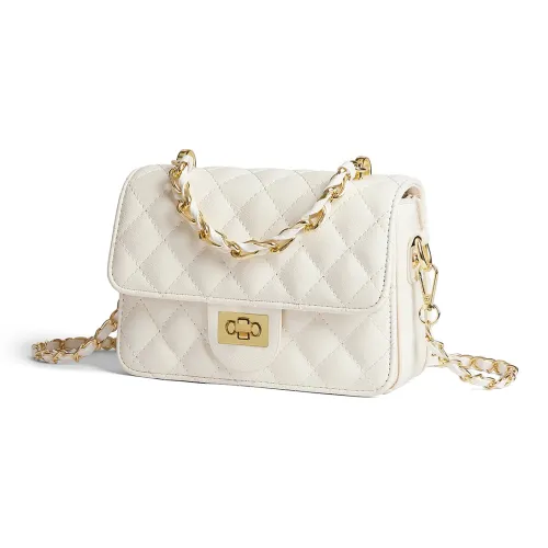 CORALDAISY Сумка через плечо из синтетической кожи сумка обычная женская белого цвета клейкая