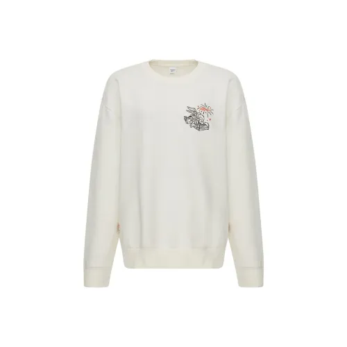 REEBOK Свитшот Унисекс Розовый Белый