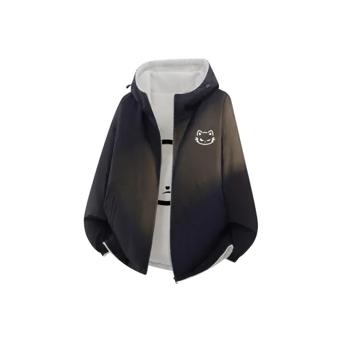 LA'T.WEEKEND Хлопковый пуховик пальто унисекс