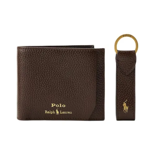 Polo Ralph Lauren Кожа Combo Set Мужской Темно-коричневый