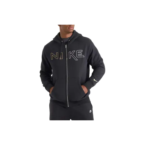 nike Клуб Черный Мужской Свитшот