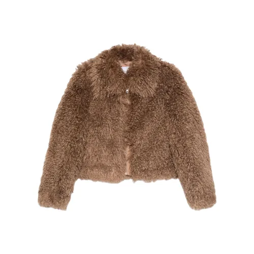 STAND STUDIO FW25 Velvet Feel Coat Women's