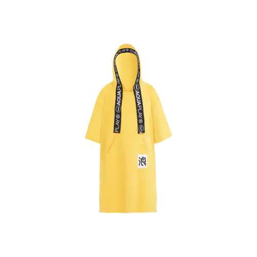 AQUAPLAY Желтый Унисекс Быстросохнущие халаты