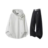 Бело-серый вереск + черный