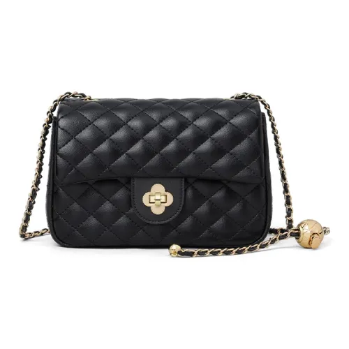 OUBOTE Сумка через плечо из синтетической кожи стандартная женская черная