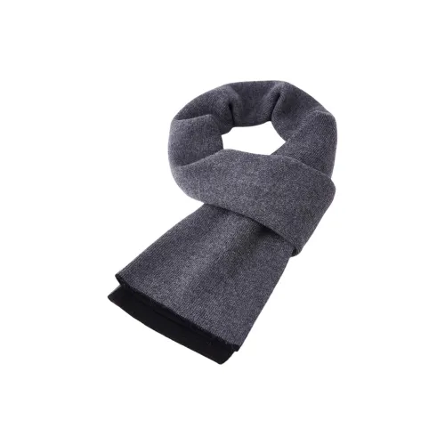 Red Bean Вязаные шарфы из овечьей шерсти для мужчин