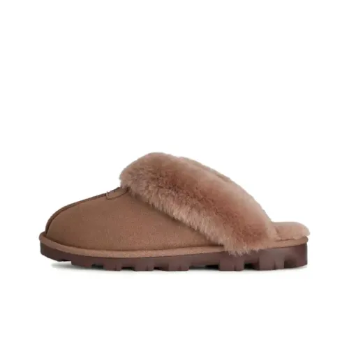 UGG Износостойкие Домашние тапочки Женские Коричневый