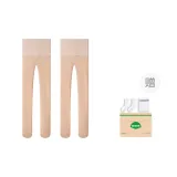 [Носки с рисунком "Стопы Натуральная кожа"] Без подкладки + Тонкий флис с подкладкой