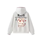 Белый, серый, вереск, котенок