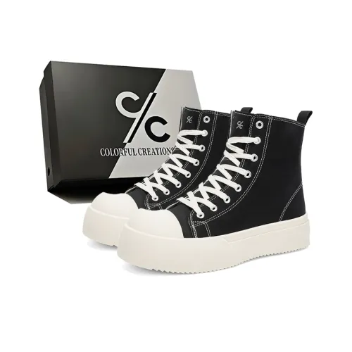Colorful Creations High-Top Canvas Shoes Men's