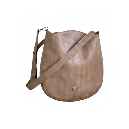 OTA ПУ (полиуретан) Сумка через плечо Средняя Женская Коричневая