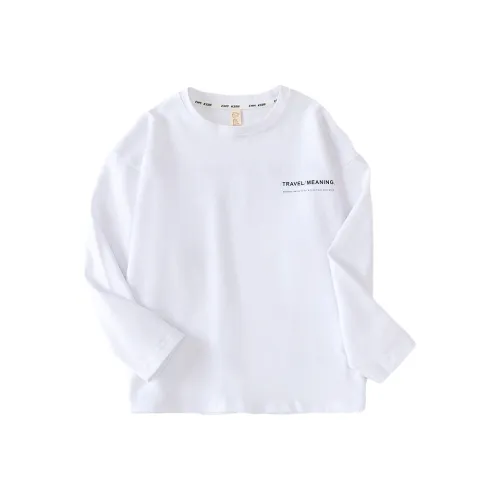 Baby Elephant Ham Весенний Осенний T-Рубашка Разноцветный Детский