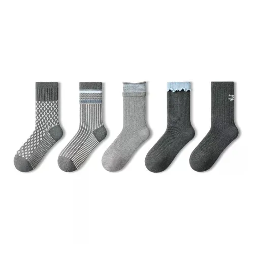 PRIMEET Носки Crew Женские упаковка из 5 пар
