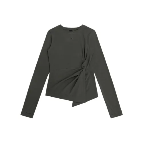 TREEMINGBIRD Темно-серый Женские T-рубашки