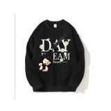 001 Черный Свитшот + 701 Серые Штаны