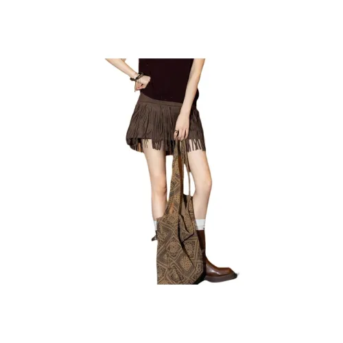 FAWENXIANGZI Повседневные короткие юбки для женщин