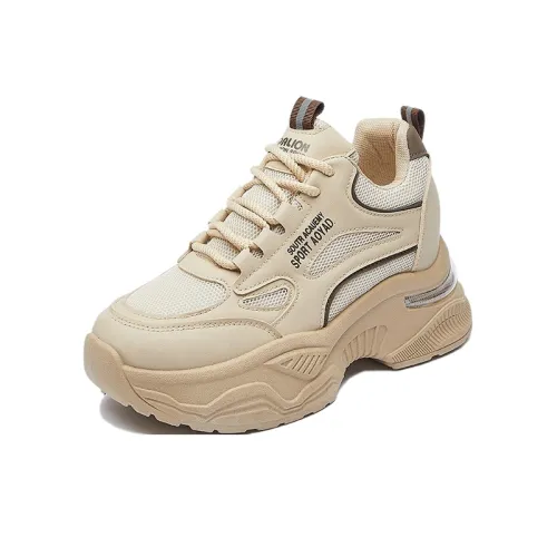 Lin's Travels Спортивная повседневная обувь устойчивая к истиранию противоскользящая низкий топ кроссовки с толстой подошвой женские