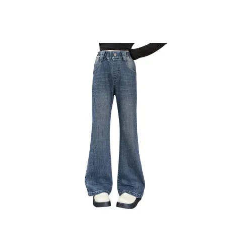 Meng Jia class Синие школьные джинсы