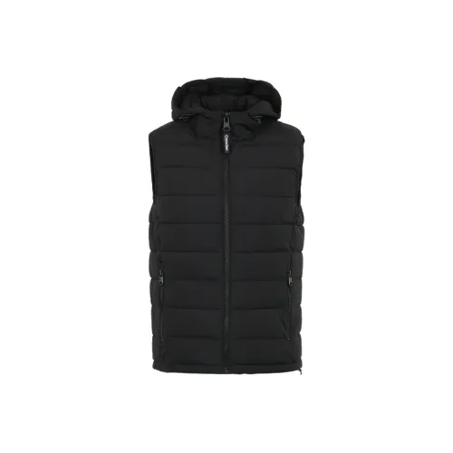 Calvin Klein Матовый Черный Мужские Жилеты