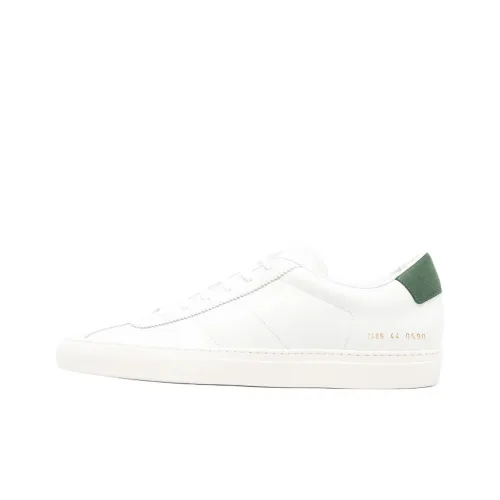 COMMON PROJECTS Низкие кроссовки для скейтбординга Мужские Белые Зеленые